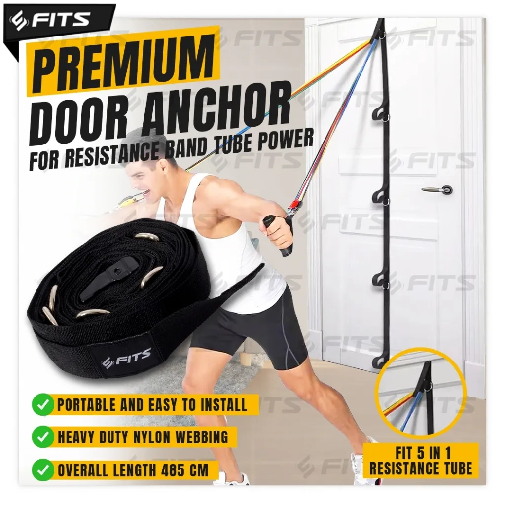FITS Premium Door Anchor For Resistance Band Tube Power