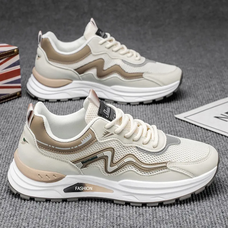 Sepatu Sneakers Pria wanita fashion Sport Kasual ringan Sepatu Olahraga Unisex anti slip BOSINDO K56