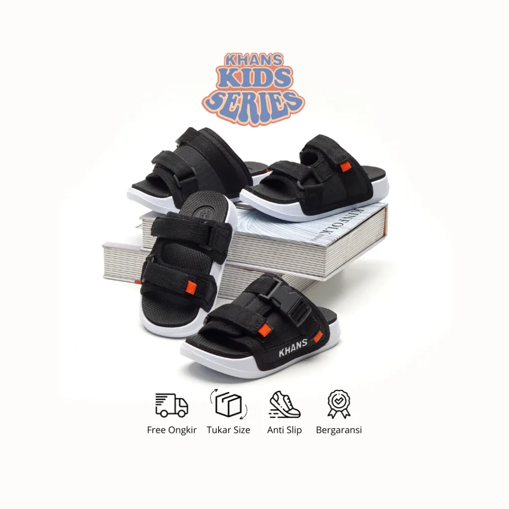 KHANS Kids - Sandal Slide Slipper Anak - Buzz Wody