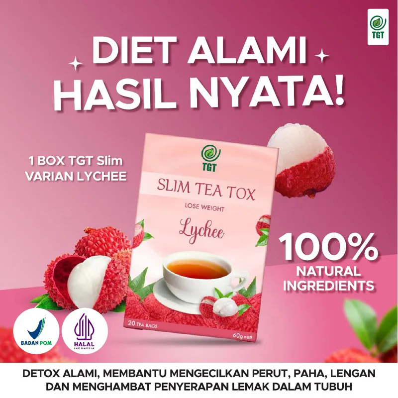 PAKET PROMO BEST SELLER TGT SLIM LECI 1 BOX PELANGSING NATURAL HERBAL (1LCI)