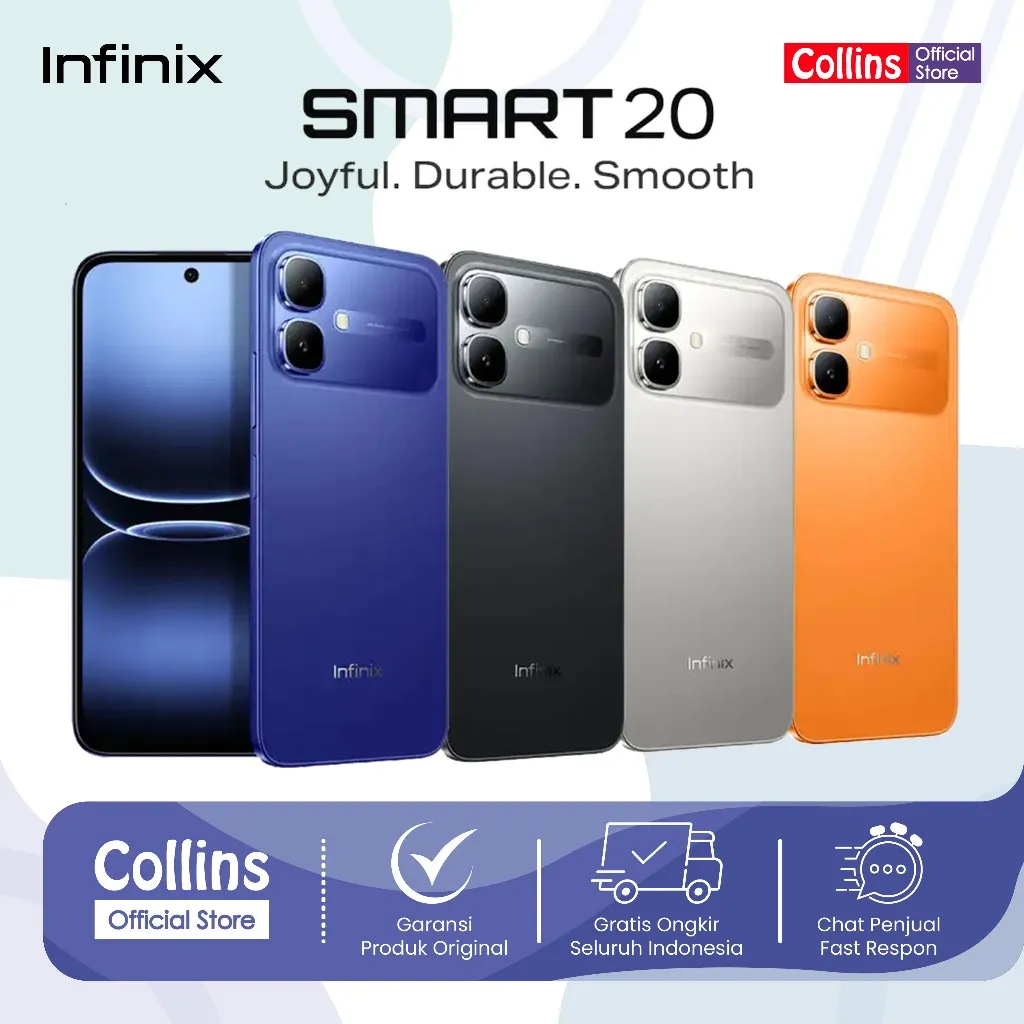 Infinix Smart 20/Smart 10 Series - 6.67/6.78 inch 120Hz HD+ | 5000/5200 mAh