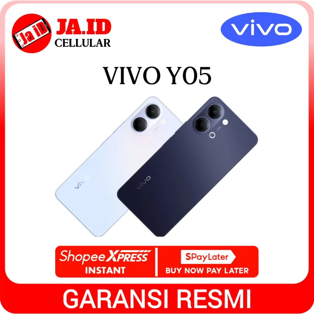 SMARTPHONE VIVO Y05 ORIGINAL GARANSI RESMI
