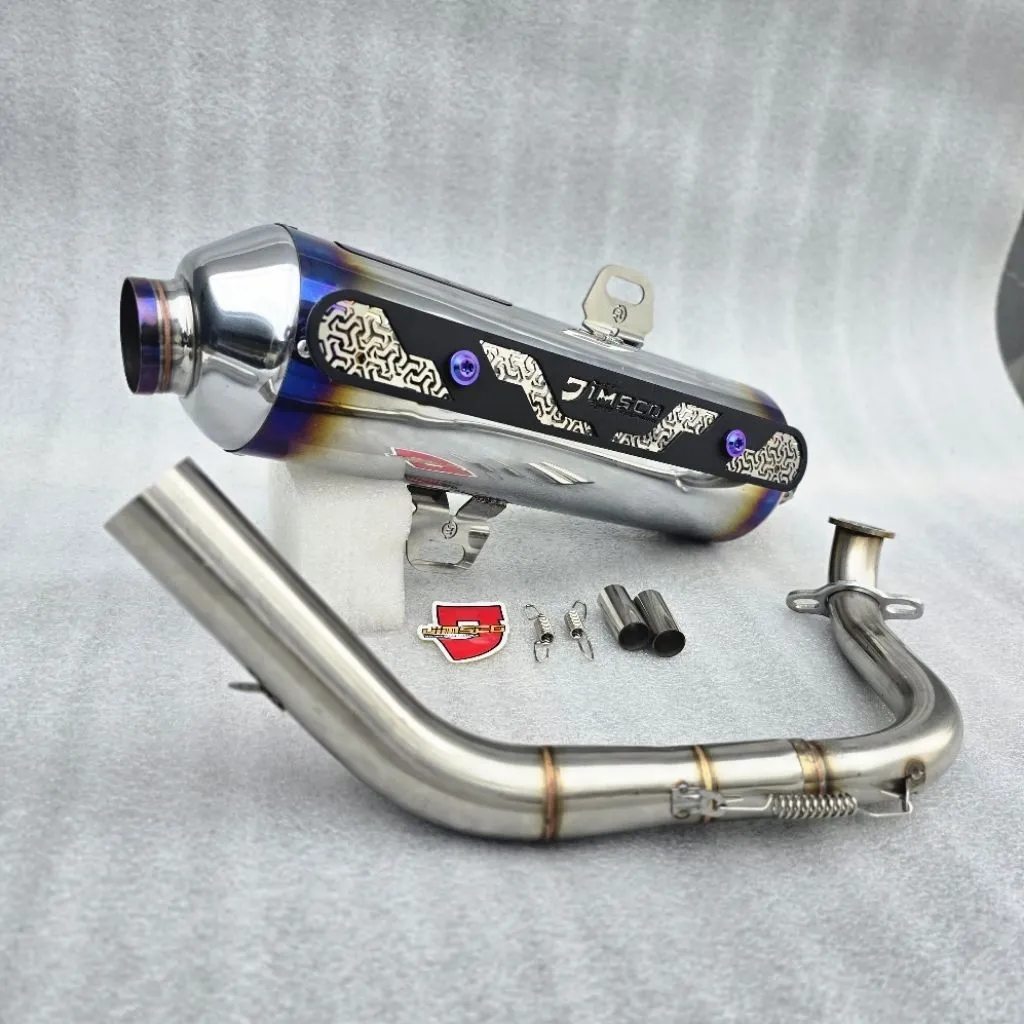 Knalpot Standar Racing JIMSCO Type Raiders Nmax Aerox PCX Vario Beat Scoopy Mio Lexi Stylo dll