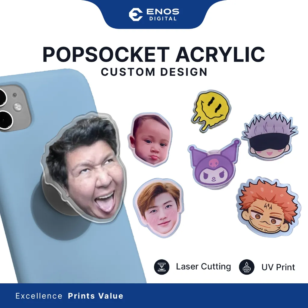 POPSOCKET CUSTOM / POP SOCKET CUSTOM / GRIPTOK CUSTOM PRINT UV