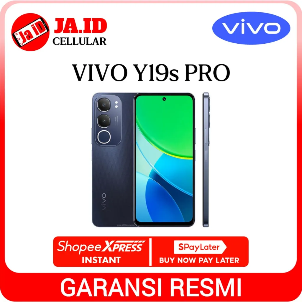 SMARTPHONE VIVO Y19S PRO ORIGINAL GARANSI RESMI