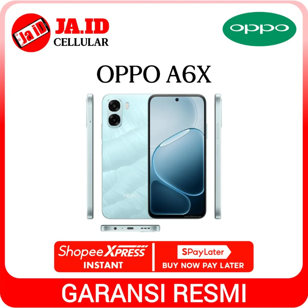 SMARTPHONE OPPO A6X ORIGINAL GARANSI RESMI