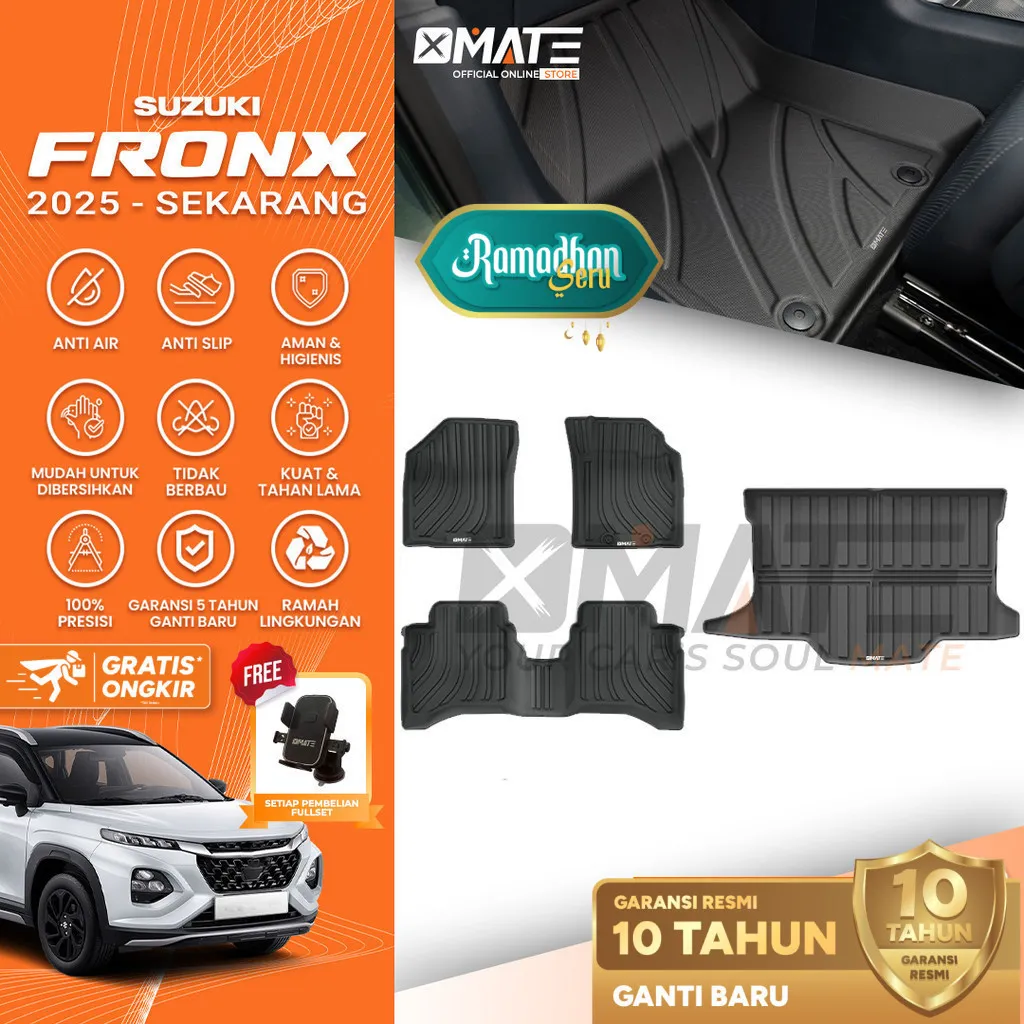 Xmate Karpet Mobil Suzuki Fronx 2025- Sekarang Bahan TPE