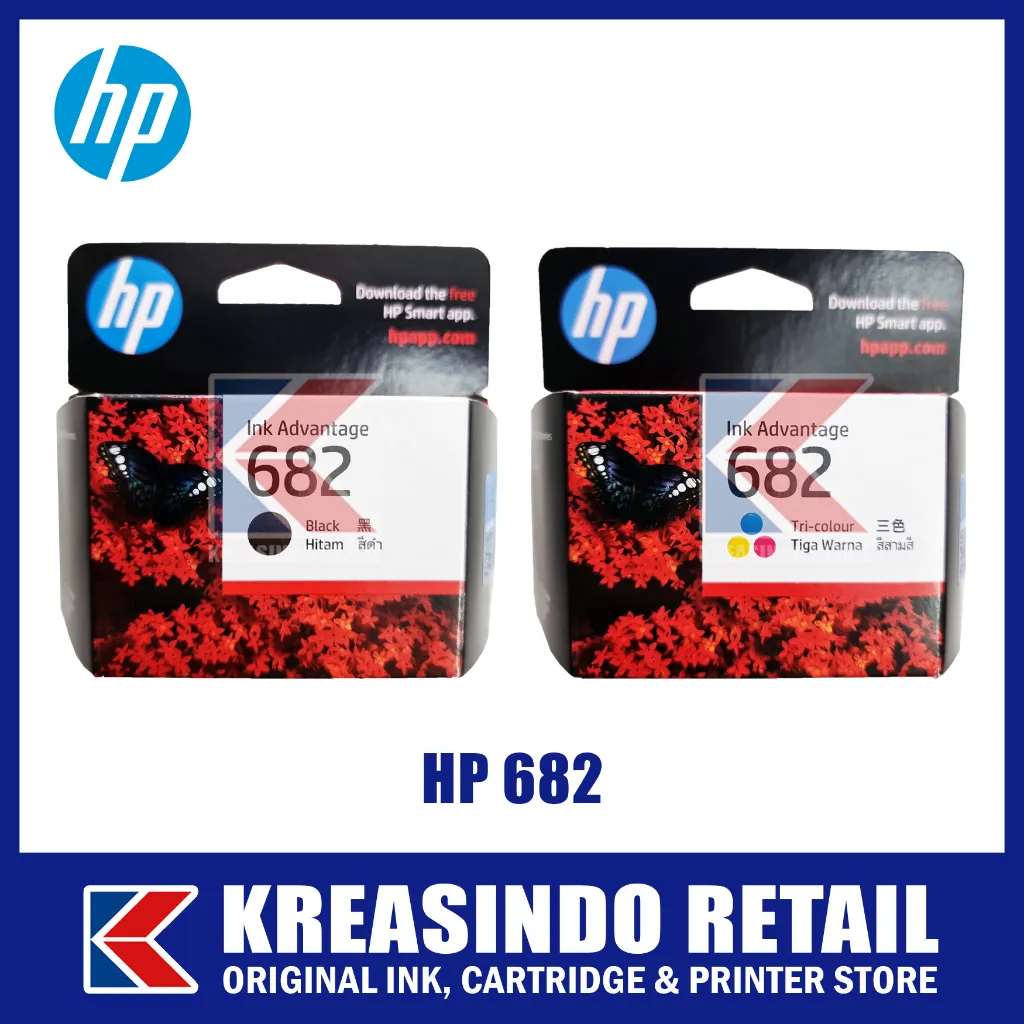 HP 682 Tinta / Cartridge Original