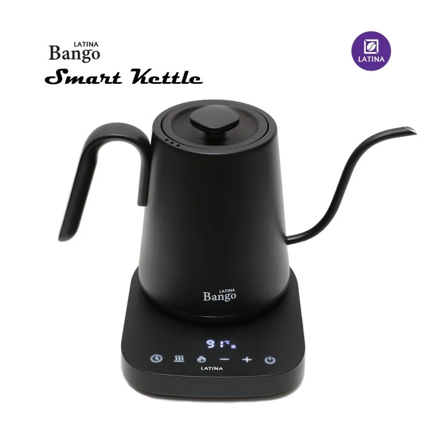 Kettle Listrik Smart Kettle Latina Bango Teko Elektrik Leher Angsa Thermostat Suhu Panas Bisa di Setting