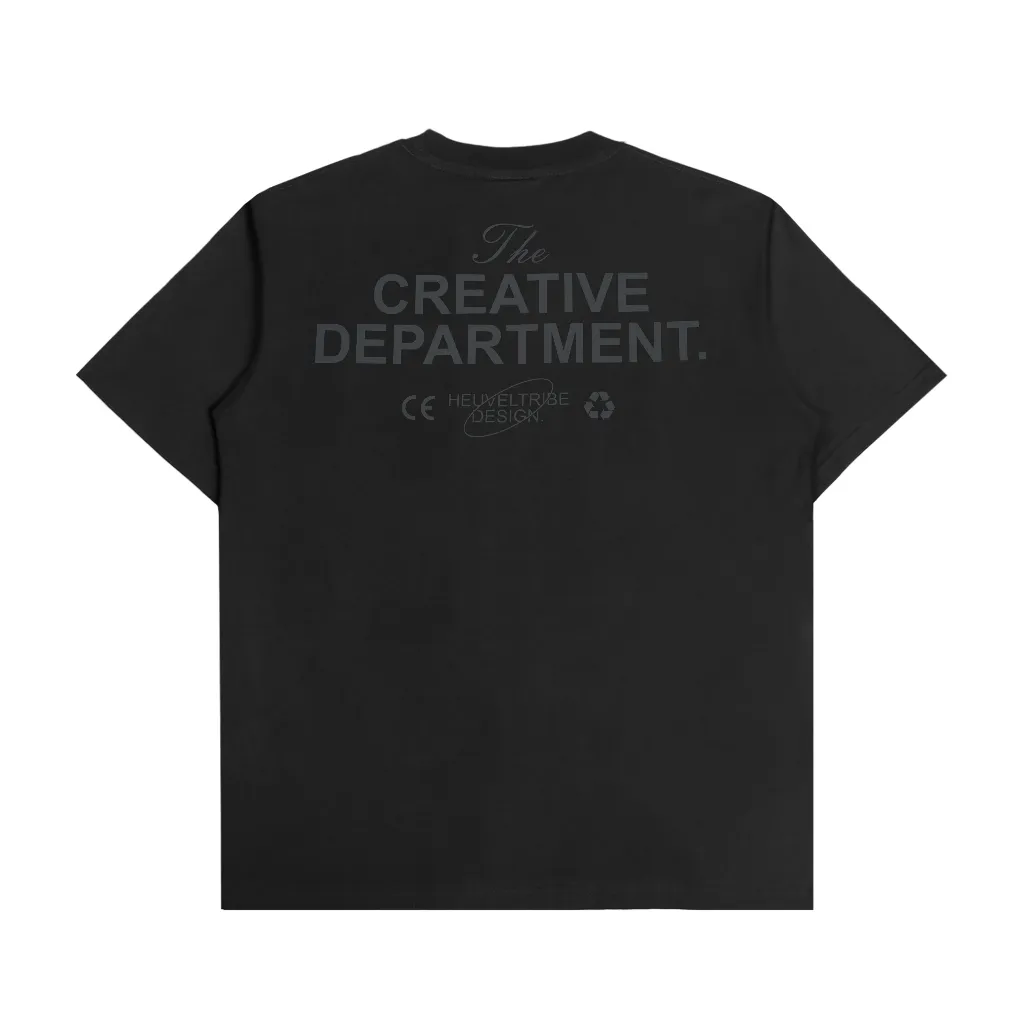 Heuvel Tribe T-Shirt Floki Black Kaos Pria Kaos Distro Cowok TSH 2408.1289
