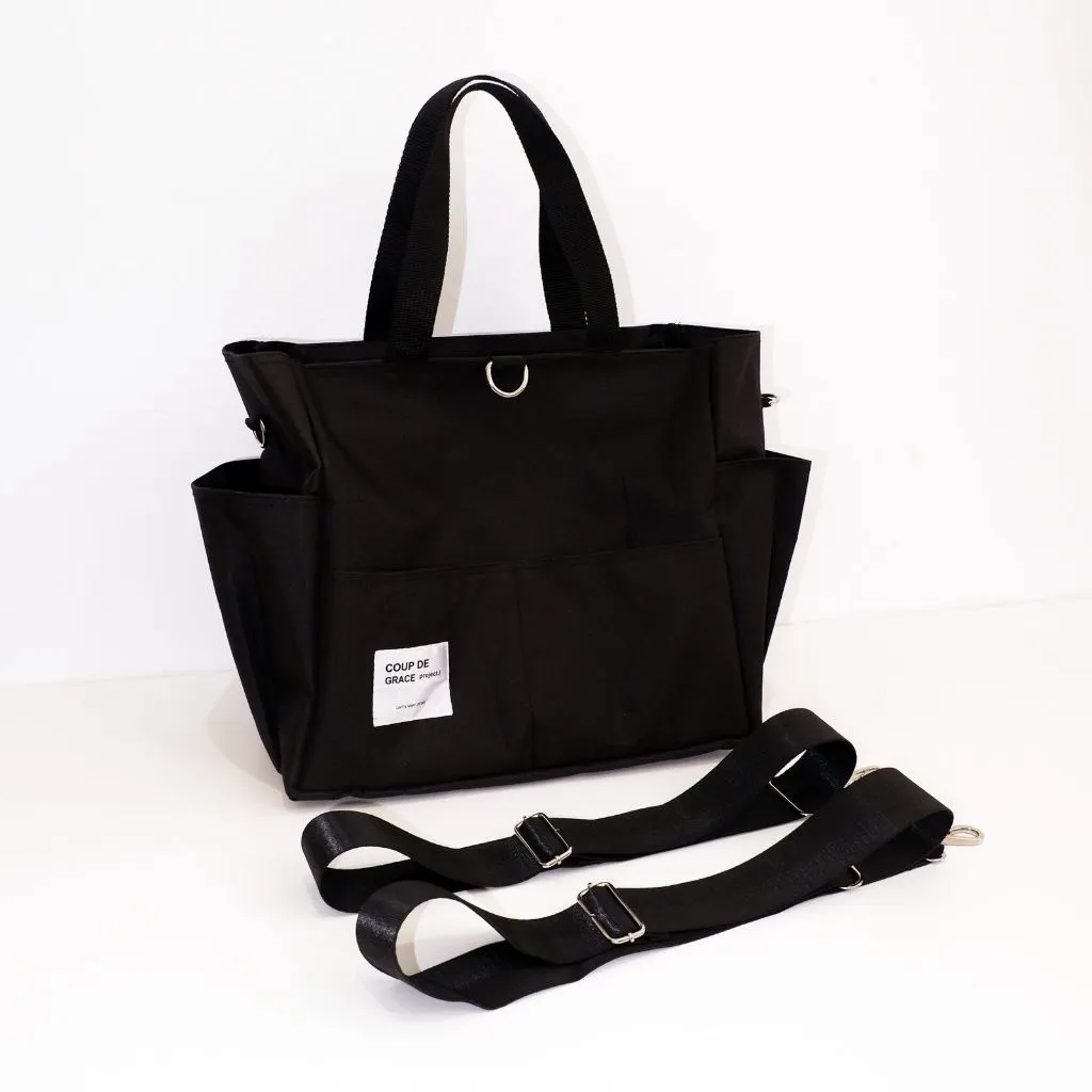 Coup De Grace - Kobu - Tas 3 In 1 / Slingbag, Handbag & Backpack