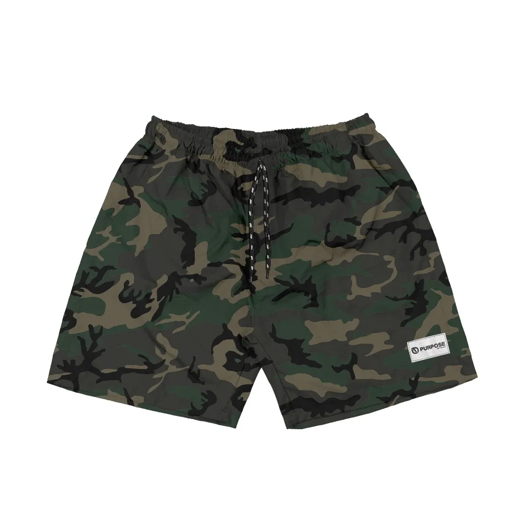 PURPOSE - Celana Boardshort Pendek Pria Matt Despo Camo