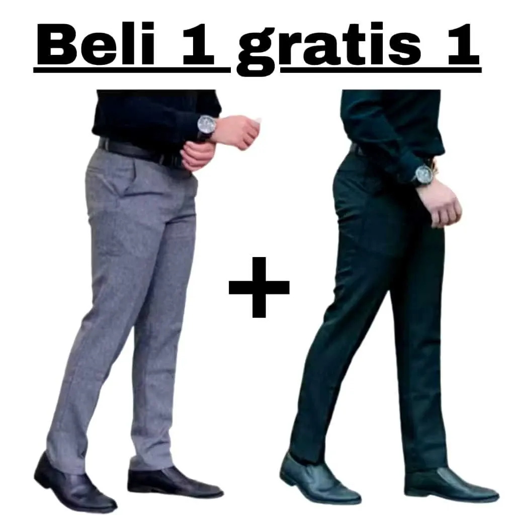 Beli 1 gratis Celana Panjang