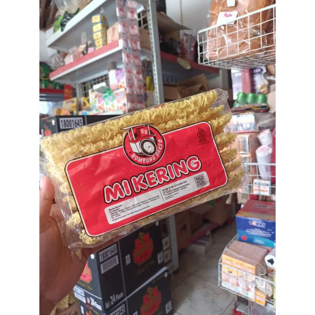 Mi kering Cap rombong Bakso