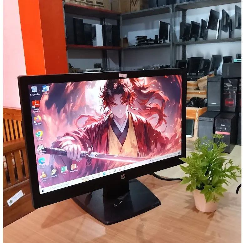 Monitor LCD/LED 19 inch lenovo dell hp LG seken bergaransi