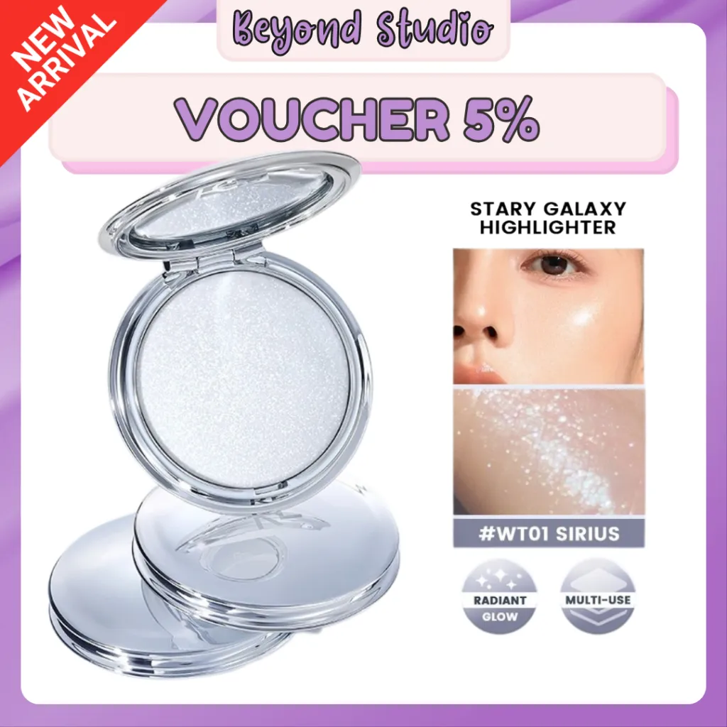 [NEW PRODUCT] FOCALLURE Natural Contour Soft Mochi Texture Long Lasting 3D Starry Highlighter Multi-Use FA-F59