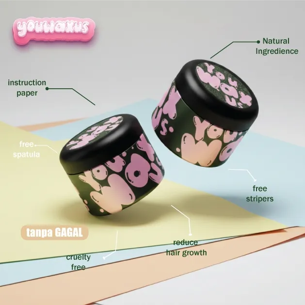 ORIGINAL sepaket YOU WAX US 450 GRAM BUKAN BRAND WAXING LAIN SUGAR MURAH BUNDLE STRIPERS DAN SPATULA | WAXING | PENCABUT BULU | FREE STRIP + SPATULA