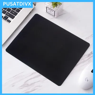 SANJI MOUSE PAD HITAM POLOS ANTI SLIP 22X18CM ALAS MOUSE DESKTOP LAPTOP MOUSEPAD