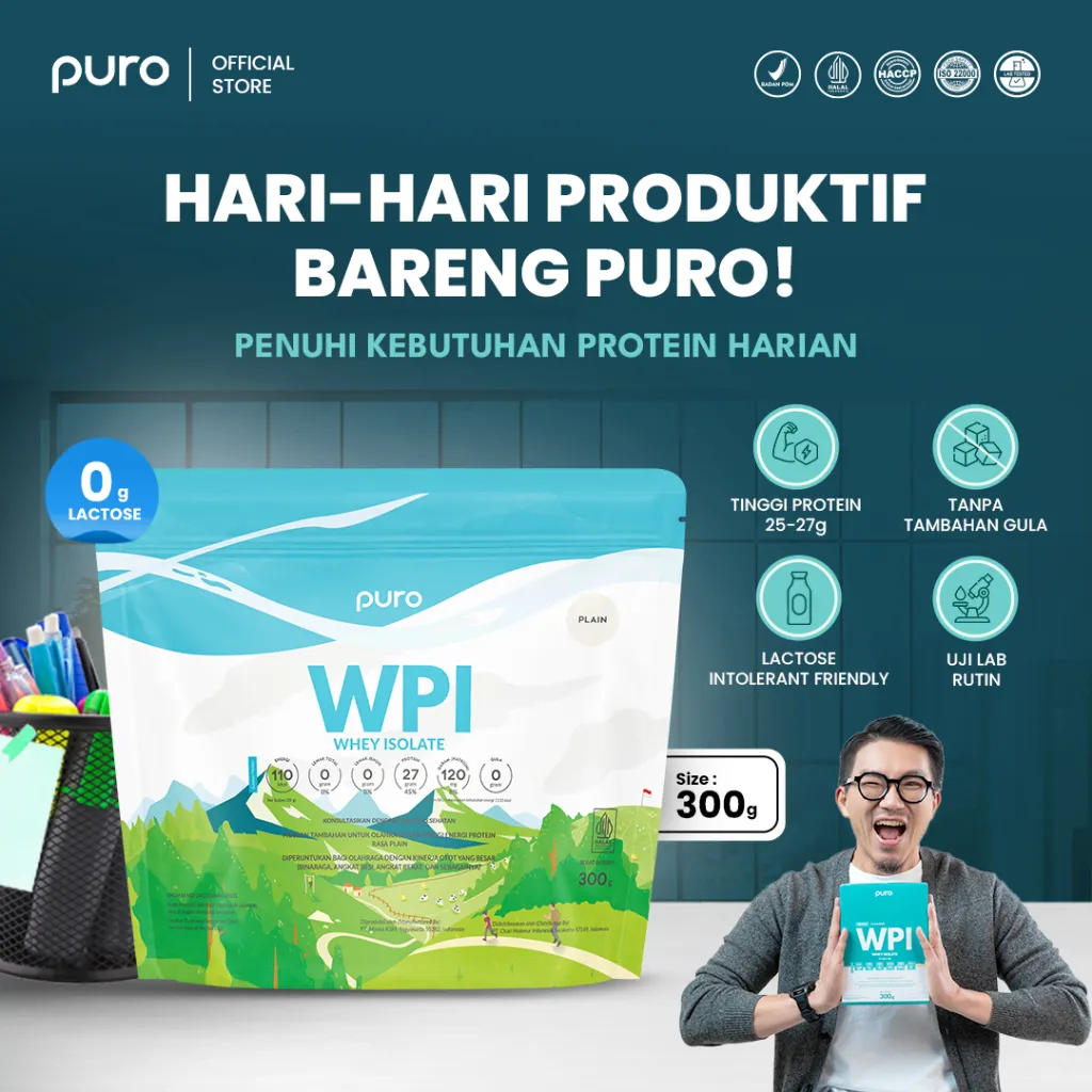 PURO ISOPRO WPI 90 WHEY ISOLATE 300gr