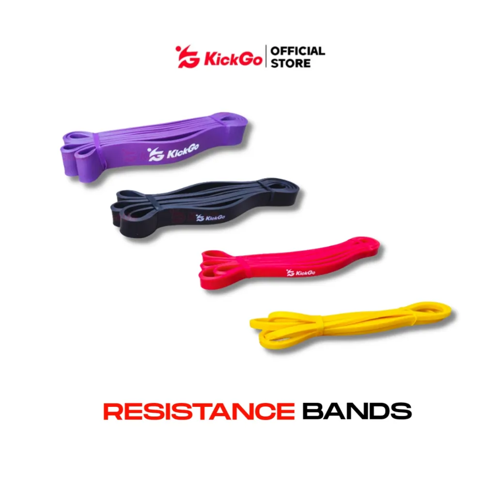 KickGO Tali Resistance Power Stretching Push Up Pull Up Bar Band Karet Gym Fitness Latex Loobbands