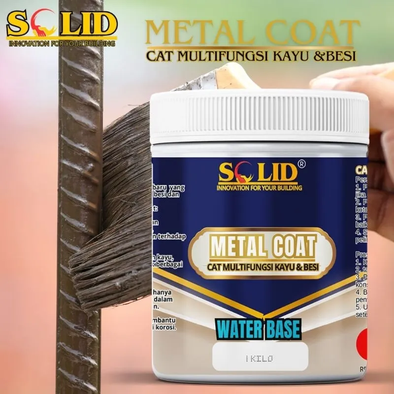 Metal Coat - Cat Multifungsi Besi & Kayu 1kg.glosy&. doof