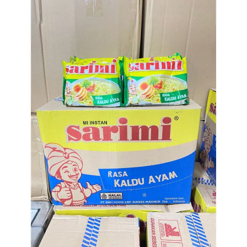 Mie Instan Sarimi kuah kaldu ayam 1 dus isi 40/pcs termurah