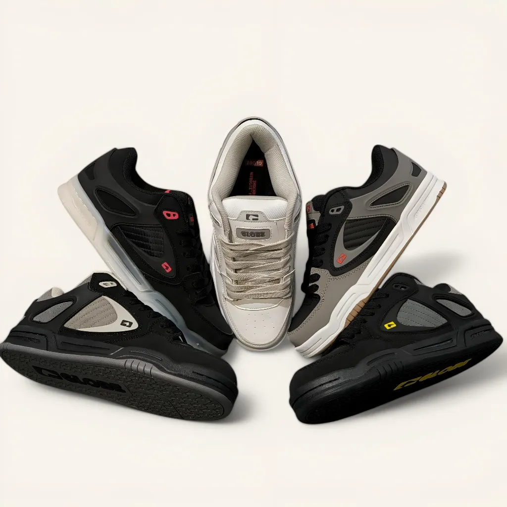 Globe Agent Series Skate Shoes Sneakers Untuk Pria & Wanita Bisa COD Ukuran 40, 41, 42, 43, 44, 45