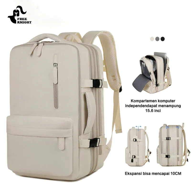 Freeknight Tas Ransel Pria Wanita Outdoor Tas Punggung Kapasitas Besar USB Charger TR754