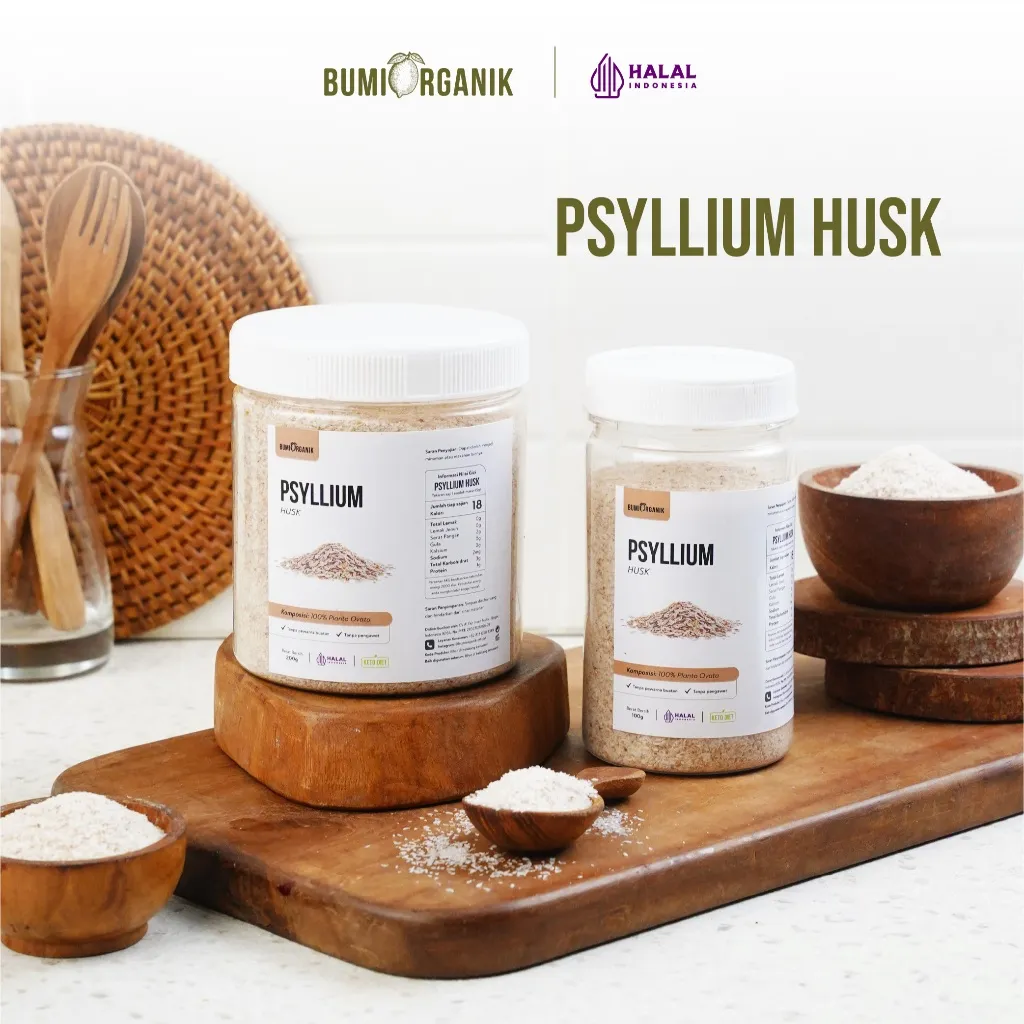 PSYLLIUM HUSK MINUMAN SERBUK SERAT ALAMI UNTUK SEMBELIT | DETOKS | HALUS PEMBERSIH USUS FIBER DRINK | ORGANIK POWDER | TINGGI SERAT NUTRIFARM / BEORGANIK / DARI BUMI / SAFIYA / GALLEO/ NUTRIFARM DARI BUMI BEORGANIK SAFIYA