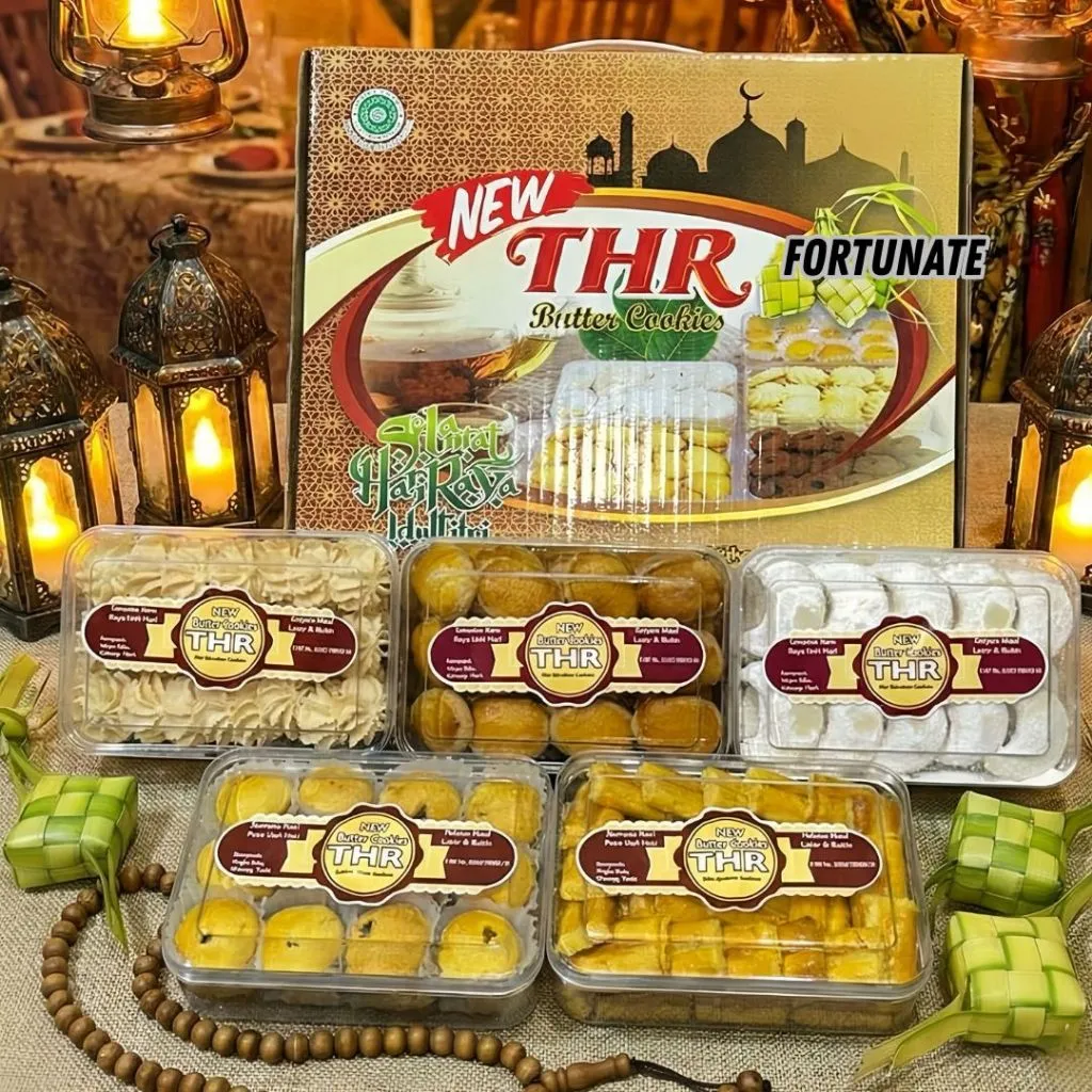 Paket Kue lebaran Premium THR Isi 6 Varian Rasa Kacang Nastar Putri Salju Murah Toplesan Idul Fitri Hampers Lebaran Kue Kering Idul Fitri