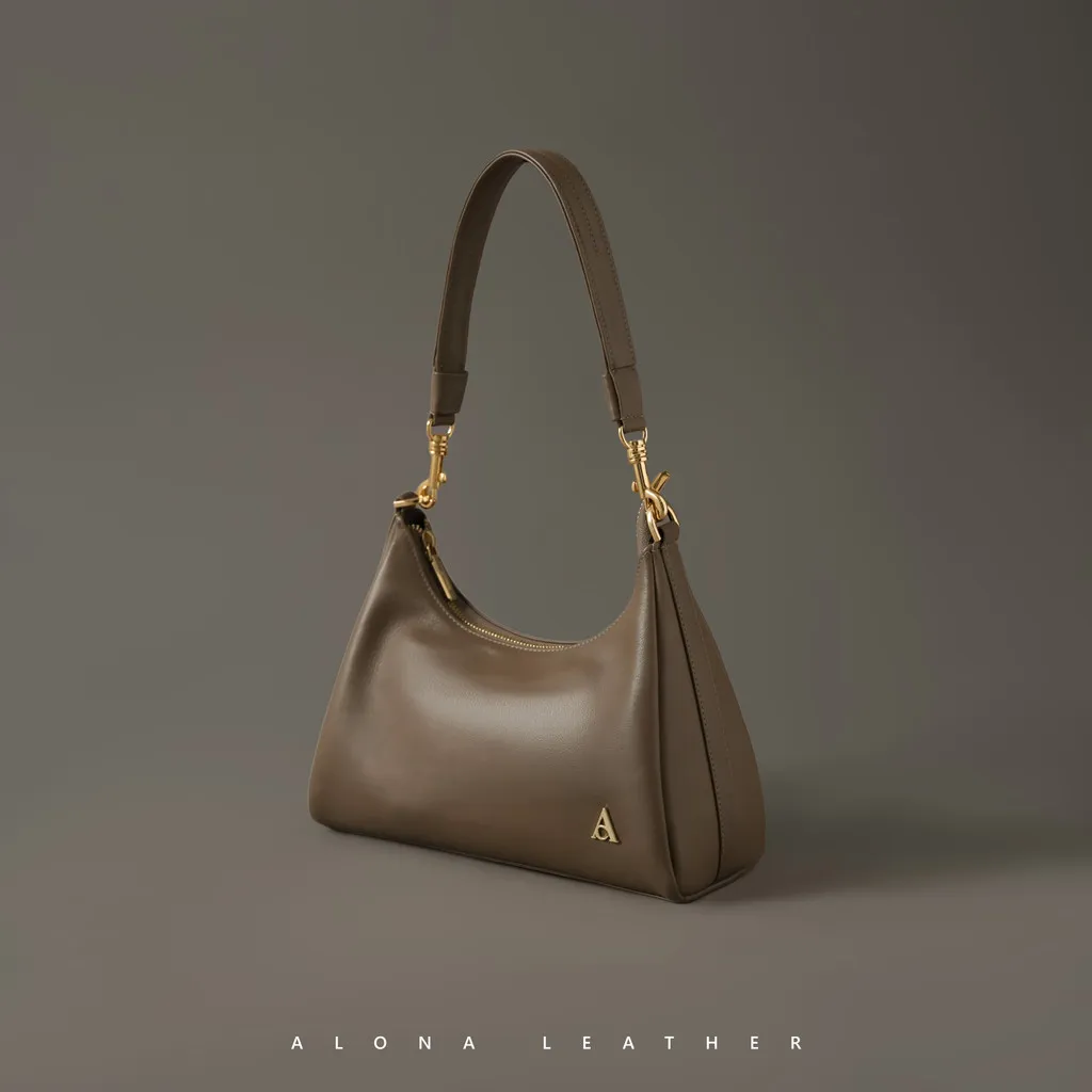 Alona Leather Irene Bag - Shoulder Bag 100% Kulit Sapi Asli Genuine Leather | Luxury Serries