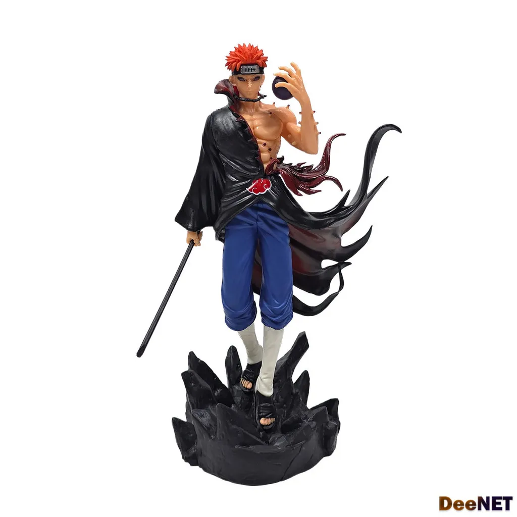 Pain Akatsuki Standing Small Base Version Naruto Shippuden 22cm Action Figure PVC D-FGA429