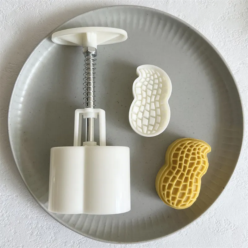 CETAKAN KACANG / CETAKAN KUE KERING MOTIF KACANG / COOKIES / CETAKAN MOON CAKE 50GRAM 30GRAM