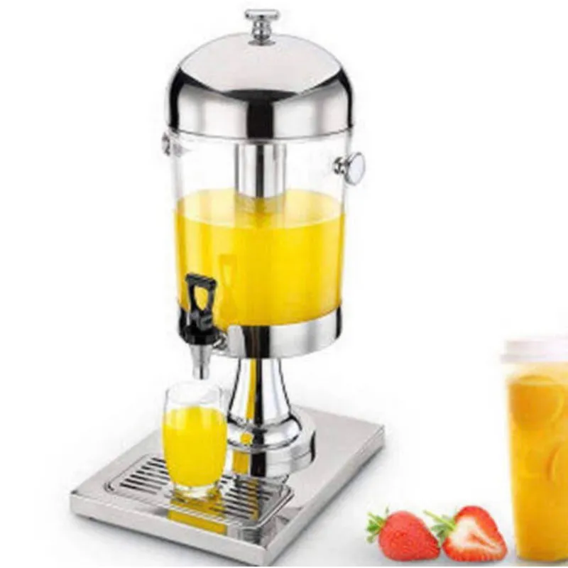 Dispenser jus hotel prasmanan 8liter stainless / dispenser juicer tower tank stainles 8liter / dispenser air minum dingin kran hotel prasmanan stainless