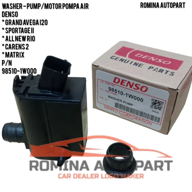 WASHER PUMP POMPA AIR WIPER KIA ALL NER RIO CARENS 2 MATRIX ORIGINAL