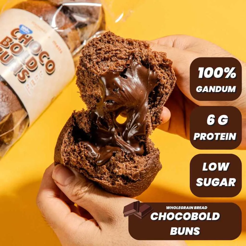Roti Chocolate buns Stronghold x Melts (Chocobold Buns)