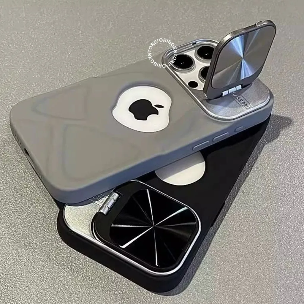 [+PACKING BOX] Case Magsafe Macaron With Standable Camera Full Cover - Softcase/Casing Hp Compatible For Iphone 11 12 13 14 15 16 17 17AIR Pro Promax RCI501