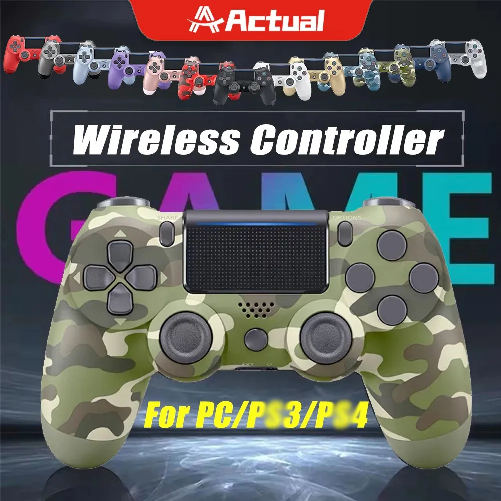 Actual Wireless controller for PC P3 P4 wireless controller supports PC game controller