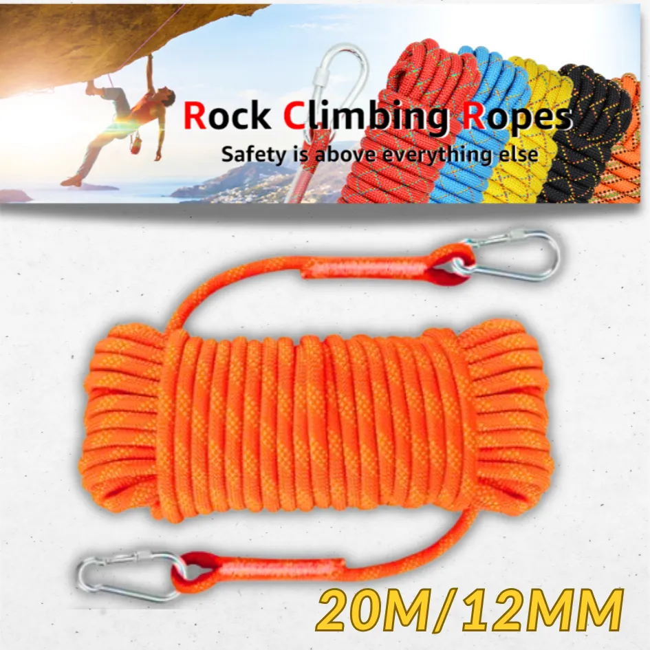 GO Tali Paracord 12mm 20 Meter Tamban Panjat Tebing Super Kuat