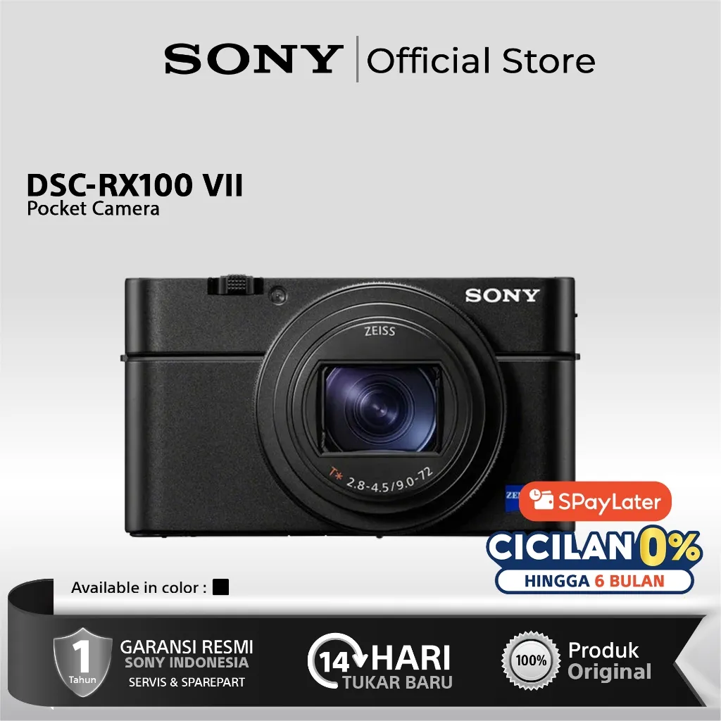 SONY RX100 Mark VII Pocket Camera / RX100M7 / RX 100 MVII / RX100MVII / RX 100 M7 / RX100 Mark 7