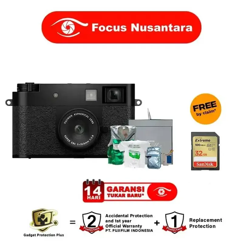 FUJIFILM X Half Digital Camera Fuji Xhalf Kamera Pocket X-Half GARANSI RESMI