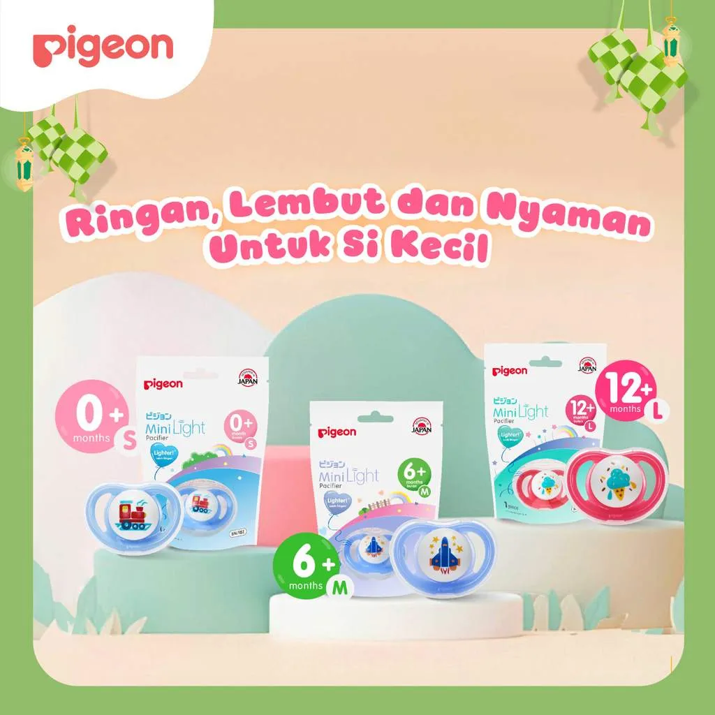 [RAMADAN SALE] Minilight Pacifier (Blister) | Empeng Bayi | Dot Bayi | Dot Super Lembut | BPA Free