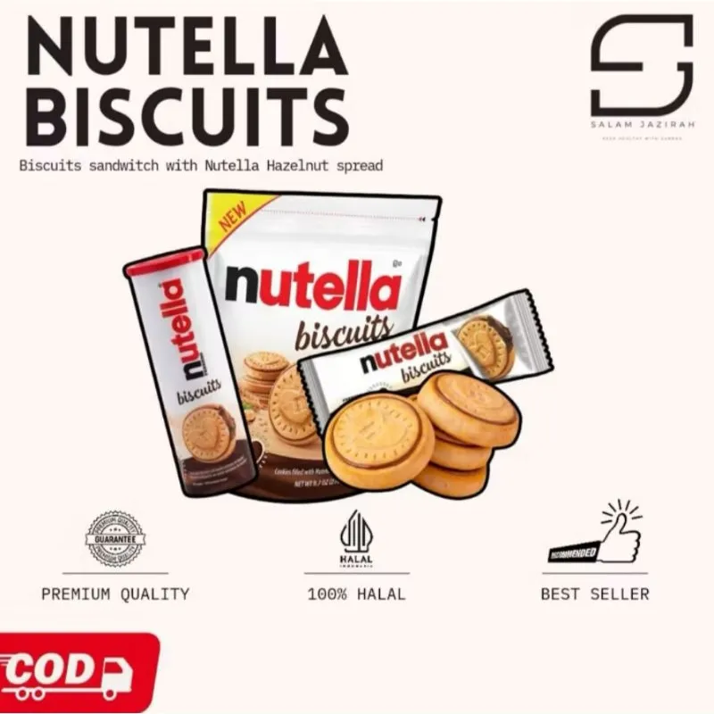 Nutella Biscuit Termurah | Nutella Original | Snack Viral | Coklat Biskuit Nutella Halal || Coklat Oleh2 Umroh || Coklat Premium