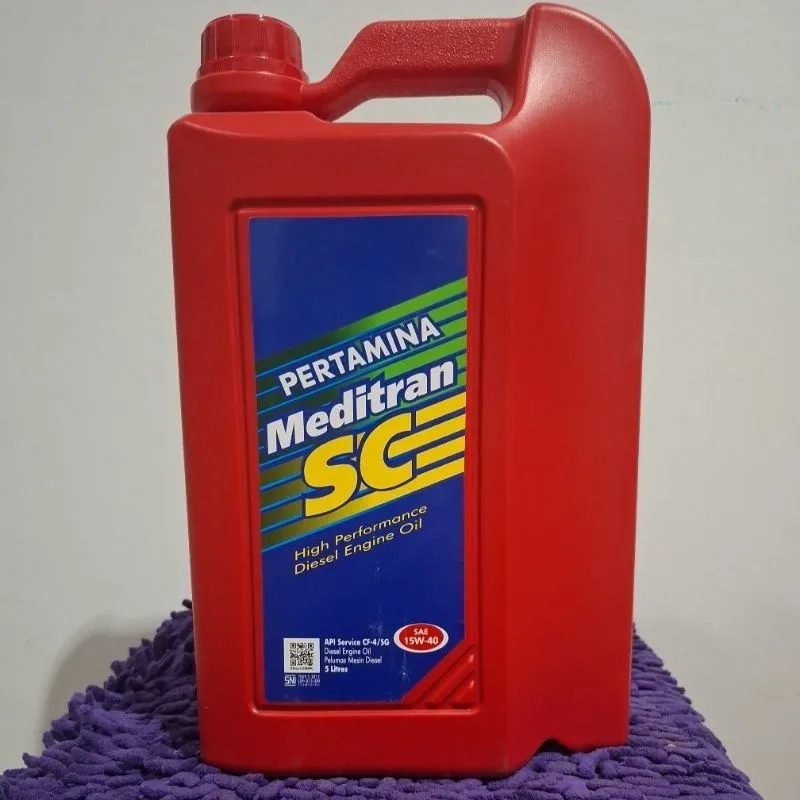 Oli Mesin Diesel MEDITRAN SC SAE15W-40 5L
