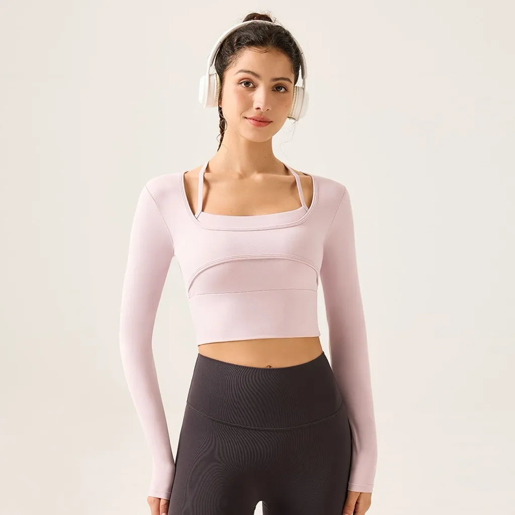 WORKASPORTWEAR.ID - LOWE LONGSLEEVE BRA - PERMANENT PAD SPORTBRA PREMIUM