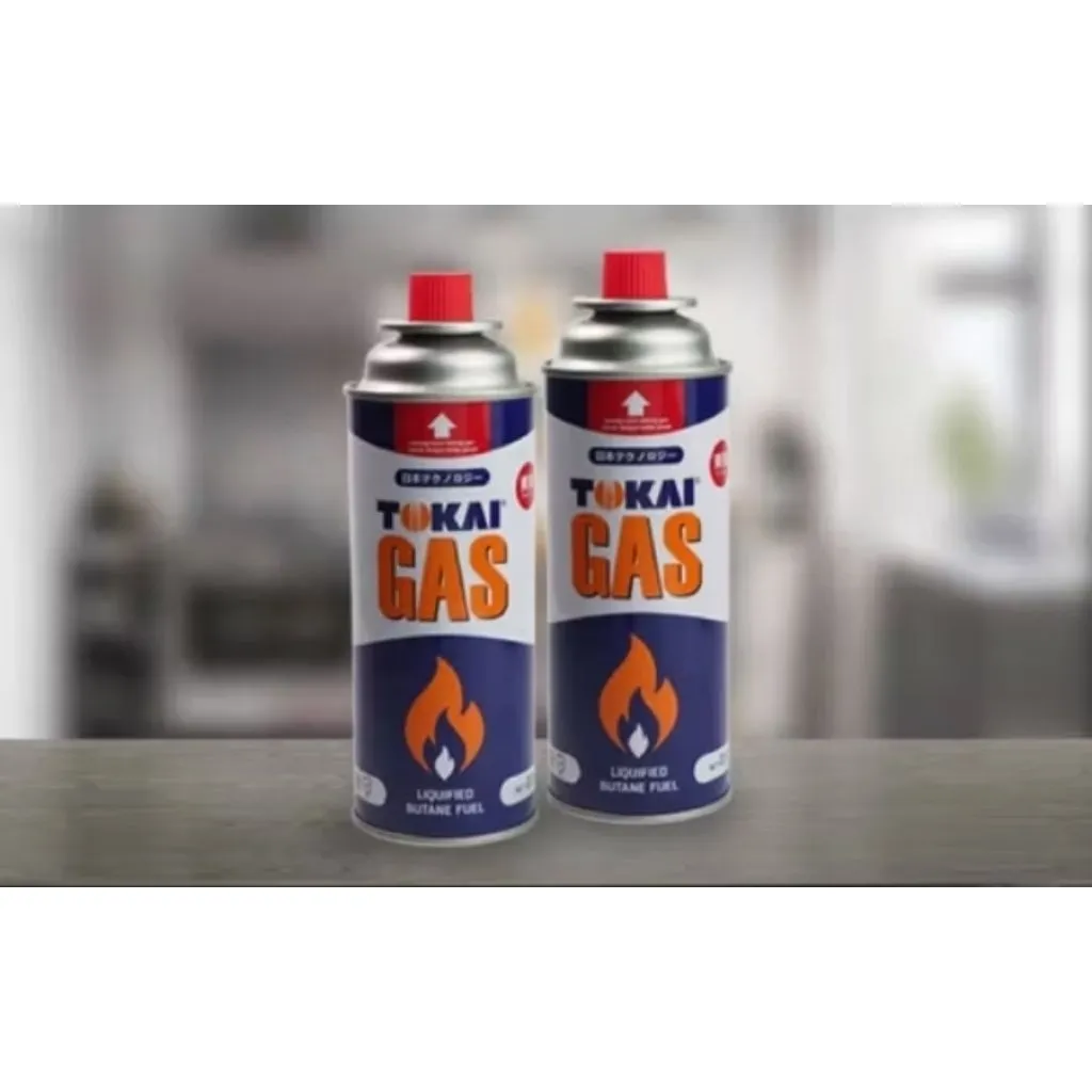 gas portable merk random berkarat