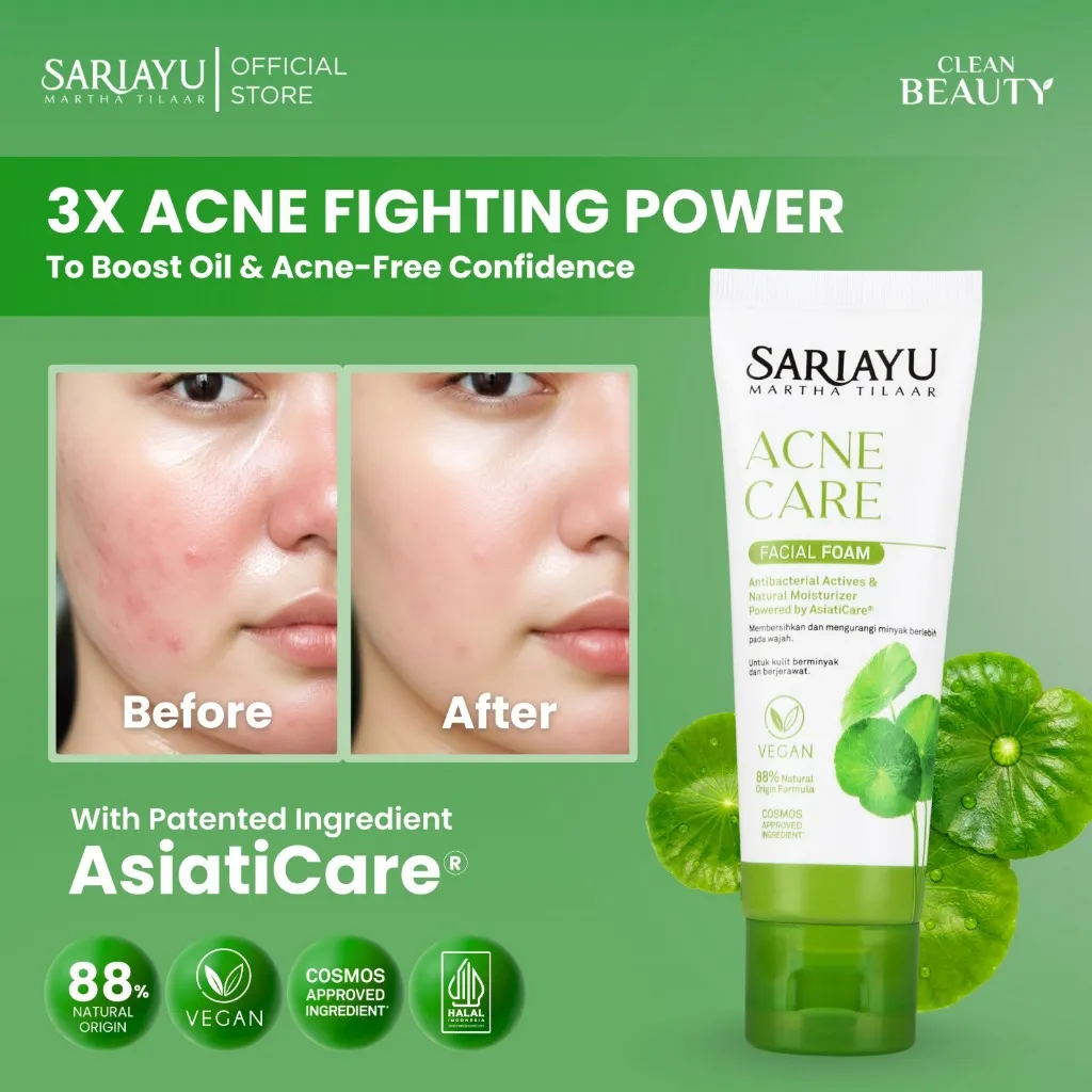 Sariayu Acne Care Facial Foam 75 ml