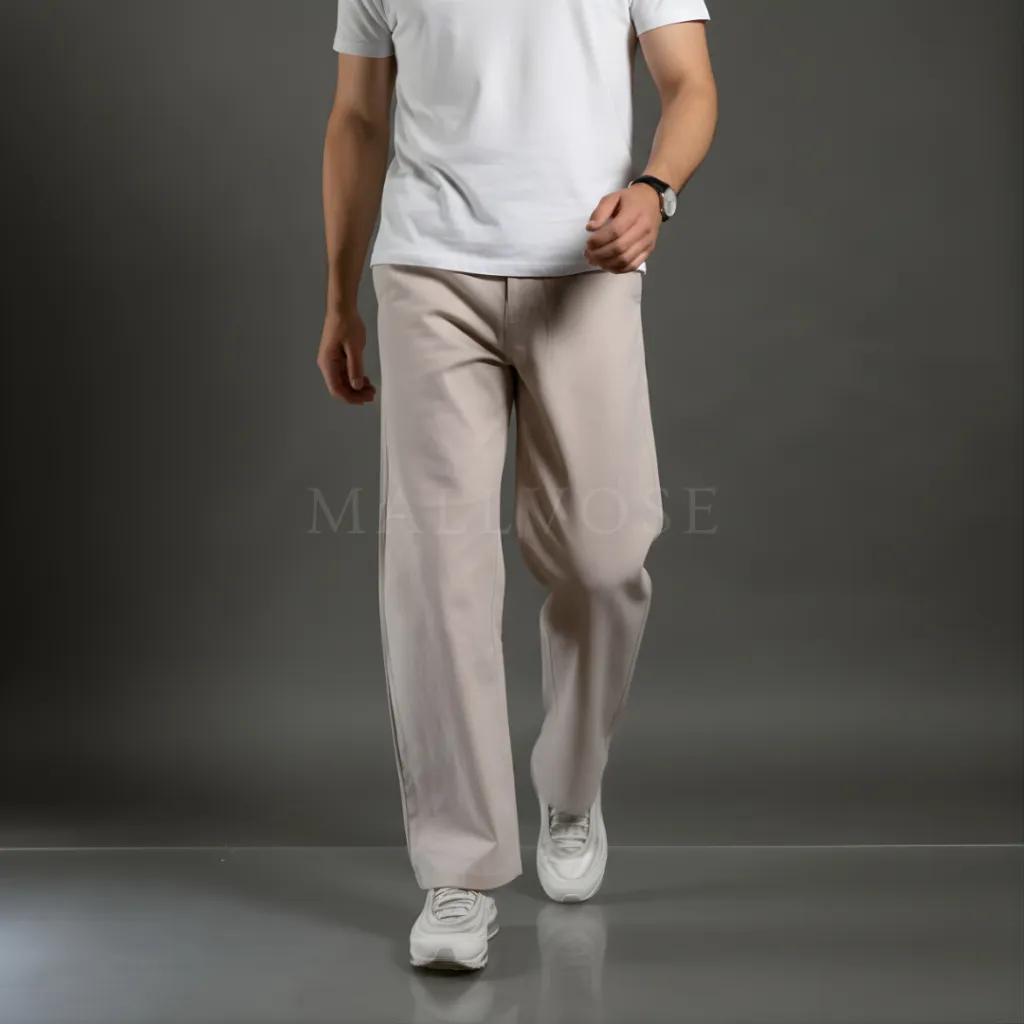 MALLVOSE - LONG PANTS REGULER CHINO SKENA OUTFIT PREMIUM CREAM 100CM