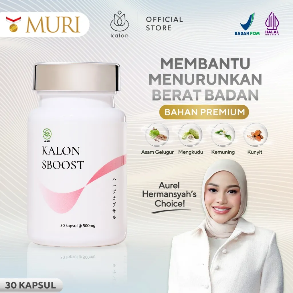 Kalon SBOOST Isi 30 Kapsul | Pelangsing BPOM