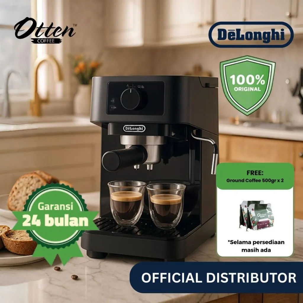 DeLonghi - Stilosa EC230.BK Espresso Coffee Machine - Mesin Kopi Espresso